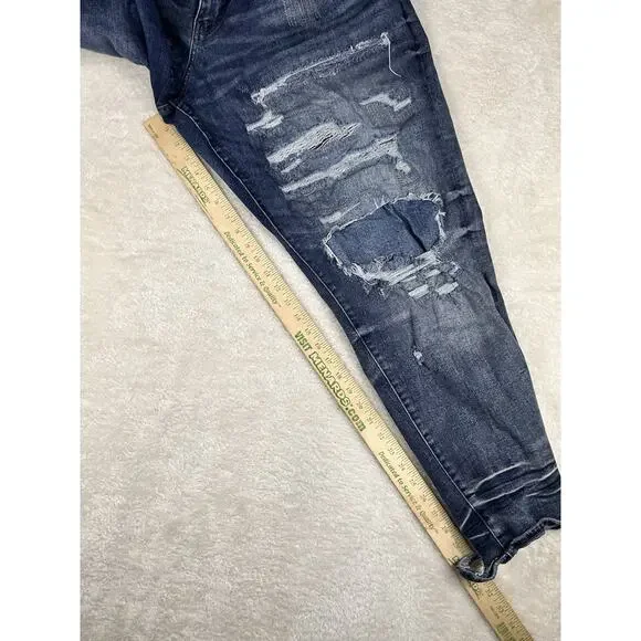 Jordan Craig Jeans Mens Legacy Edition AARON Distressed Paint Splatter sz 46/34 - Picture 5 of 9